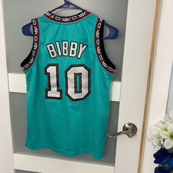 Grizzlies Jersey L-G-G 14/16 Bibby 1998-99 Swingman Mitchell Ness - Picture 5 of 5